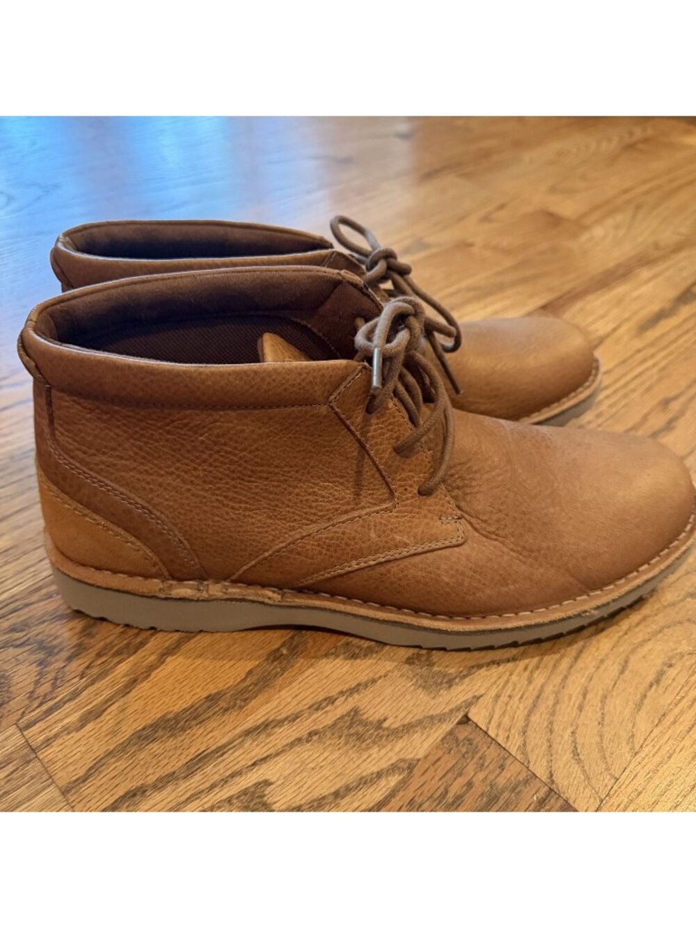 Rockport Mens Brown Boots Booty Casual NWOB Size 9